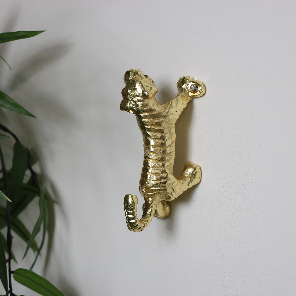 Gold Tiger Wall Hook